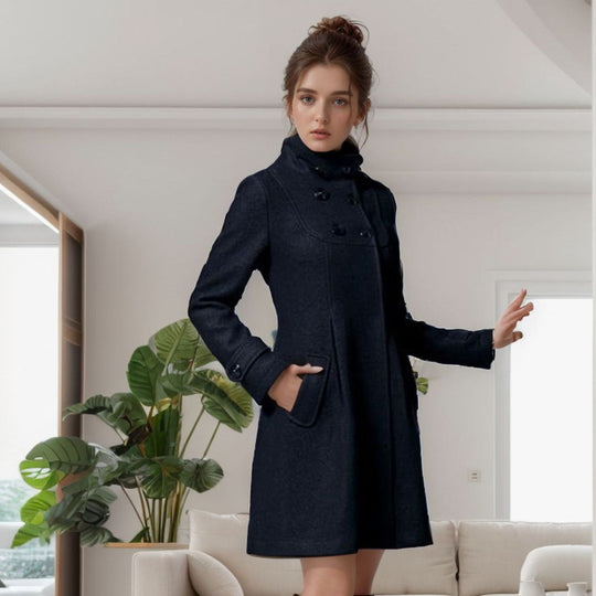 Alice Elegante Jas Met Zijzakken