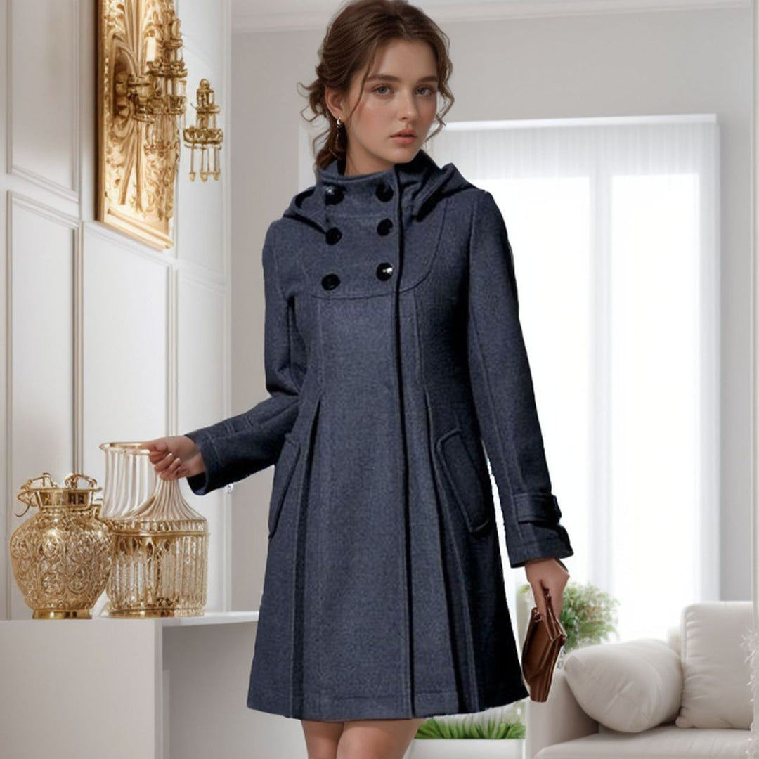 Alice Elegante Jas Met Zijzakken