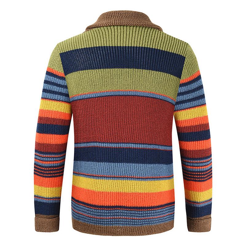 Margaret Colorful Knit Cardigan with Character