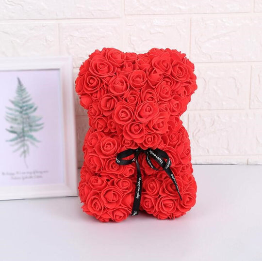 Valentine’s Rose Bear + Free Gift Box