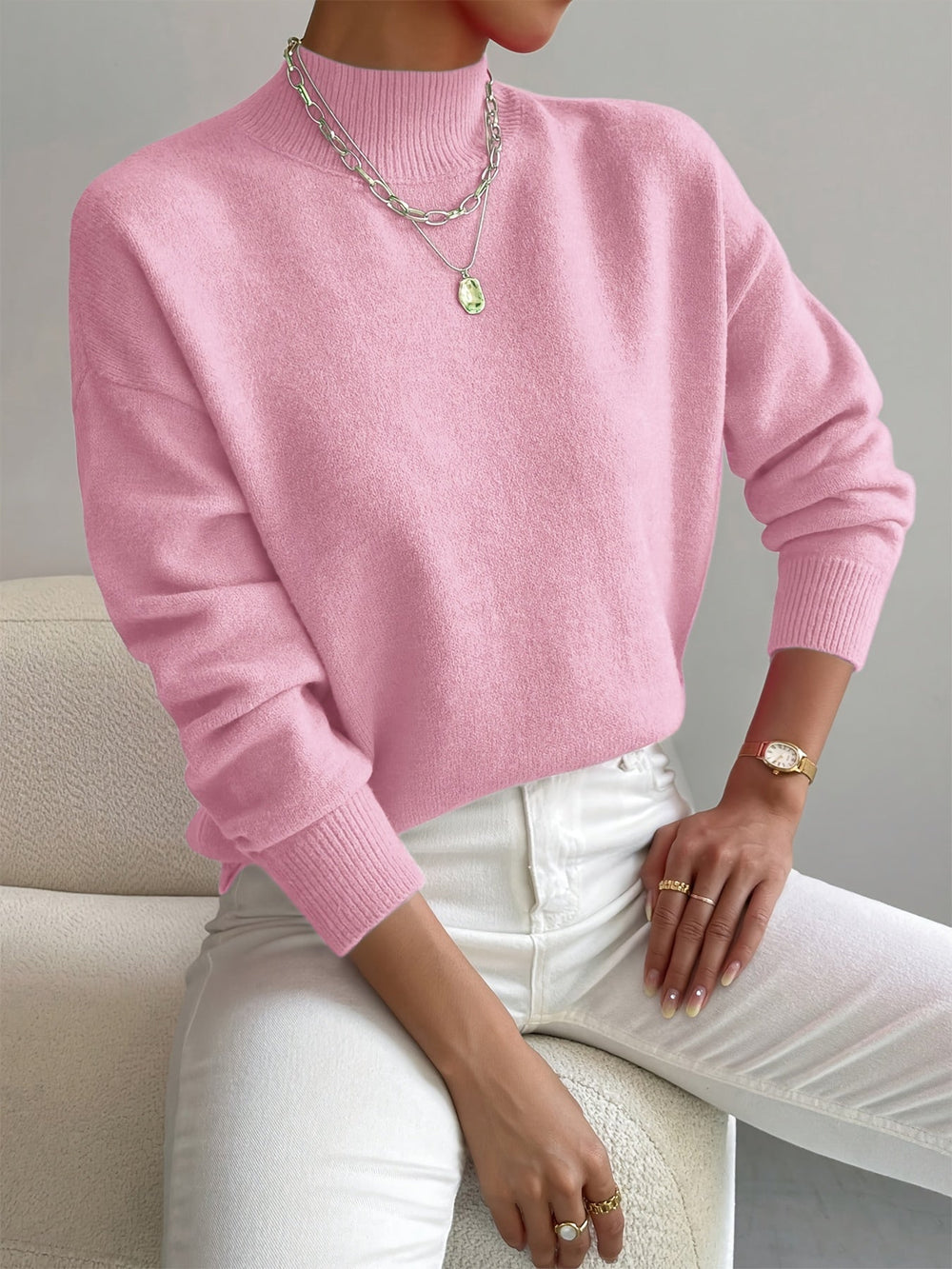 Ruby Elegant Knit for Everyday Warmth
