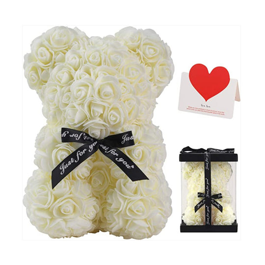 Valentine’s Rose Bear + Free Gift Box