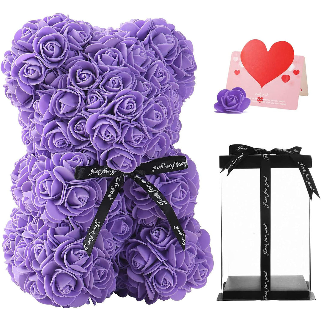 Valentine’s Rose Bear + Free Gift Box