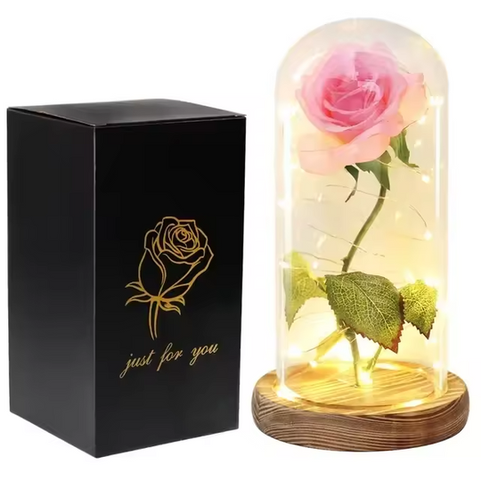 Valentine's LED Rose + Free Gift Box