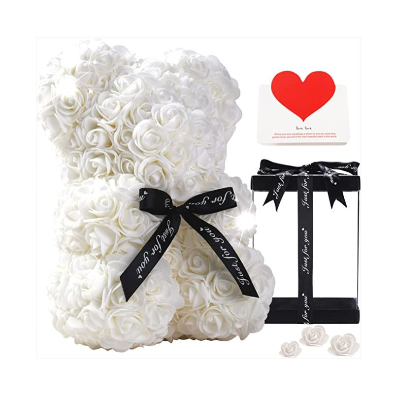 Valentine’s Rose Bear + Free Gift Box