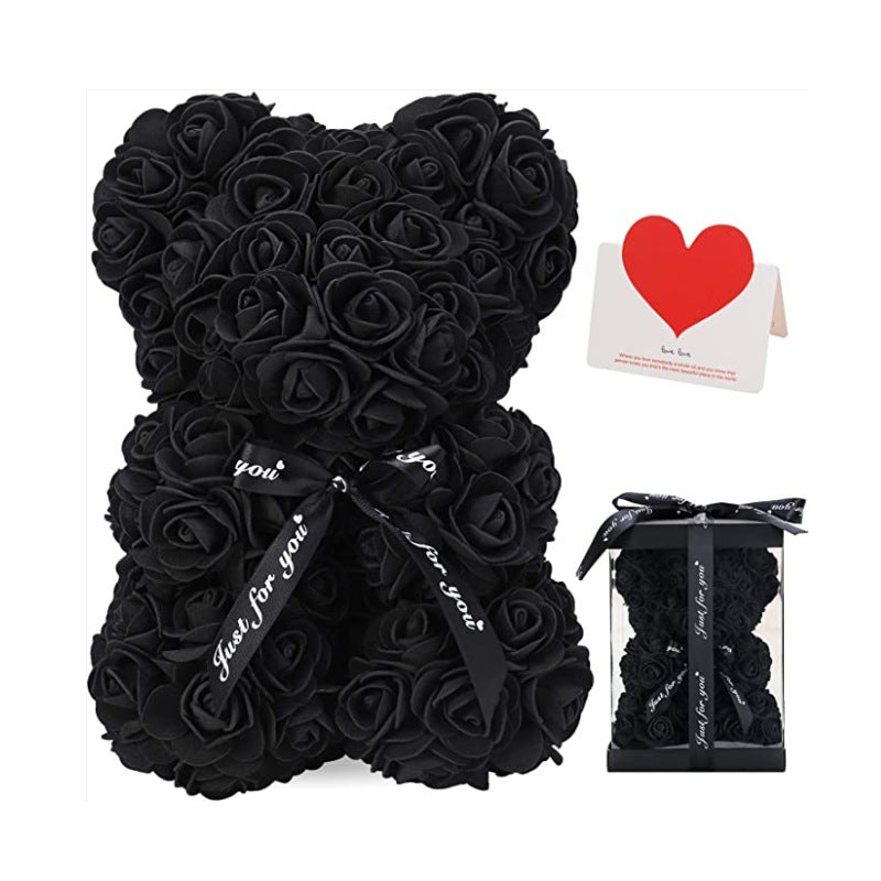 Valentine’s Rose Bear + Free Gift Box